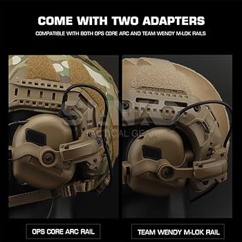 Ops core 風ブラック ヘルメット マウントレール付き Amazon.co.jp: Ops-Core Arc & M-Lok タクティカルヘルメット